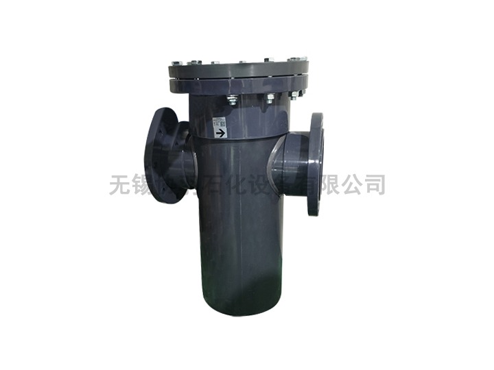 PVC塑料篮式过滤器